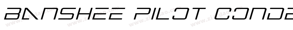 Banshee Pilot Conden字体转换